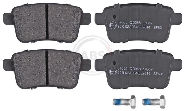 A.B.S. 37665 Brake pad set, disc brake