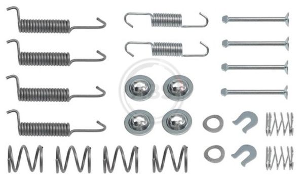 A.B.S. 0016Q Accessory kit, parking brake shoes