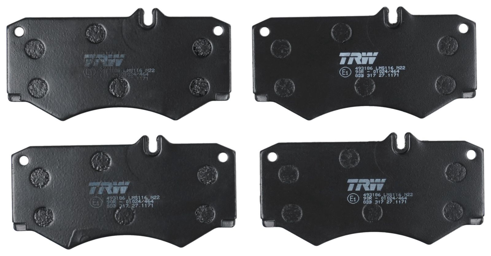 Brake Pad Set, disc brake-1