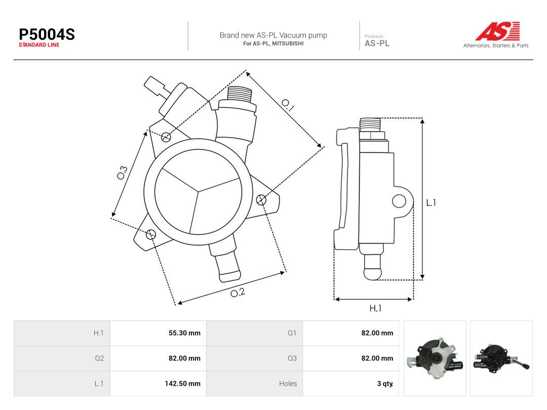 Vacuum Pump, braking system-2