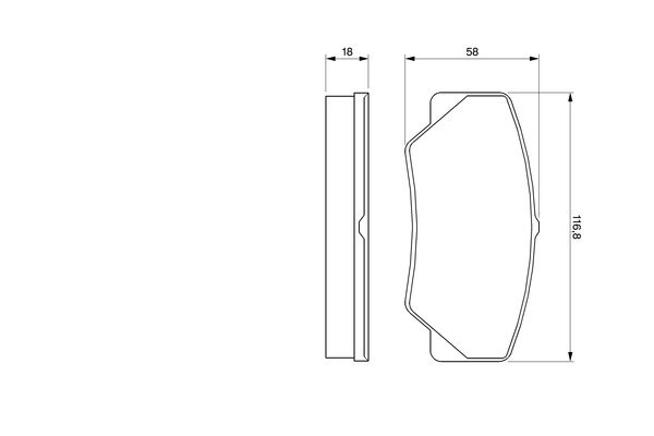 stabdžių trinkelių rinkinys, diskinis stabdys-4