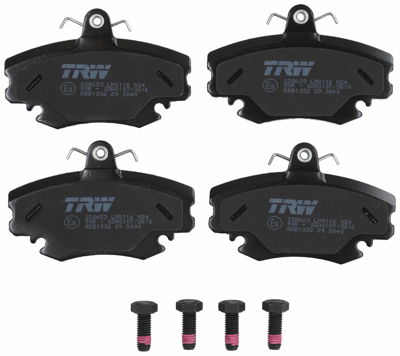 Brake Pad Set, disc brake-1