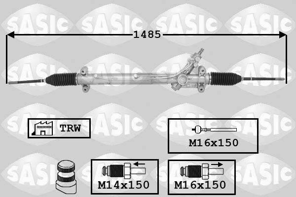 SASIC 7176068 Steering gear