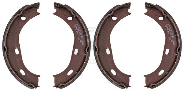 Brake Shoe Set, parking brake-main