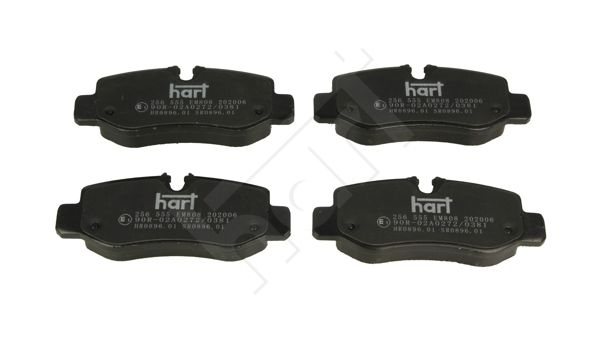 HART 256 555 Brake pad set, disc brake