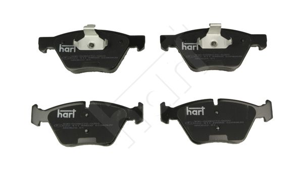 HART 222 411 Brake pad set, disc brake