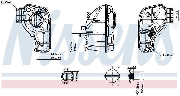 Expansion Tank, coolant-5