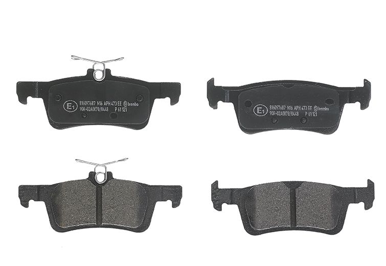 BREMBO P 61 121 Brake pad set, disc brake
