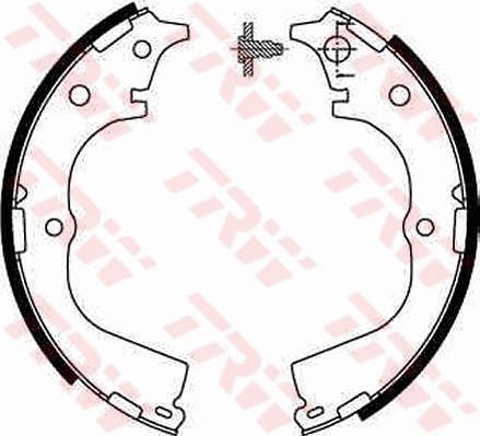 TRW GS8593 Brake shoe set