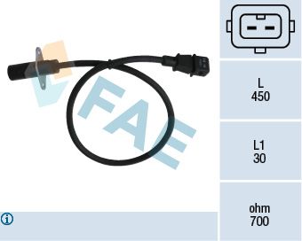 FAE 79001 Sensor, crankshaft pulse