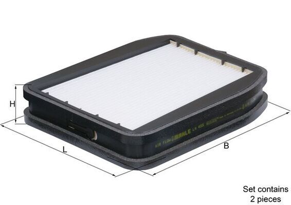 KNECHT LA 455/S Filter, cabin air