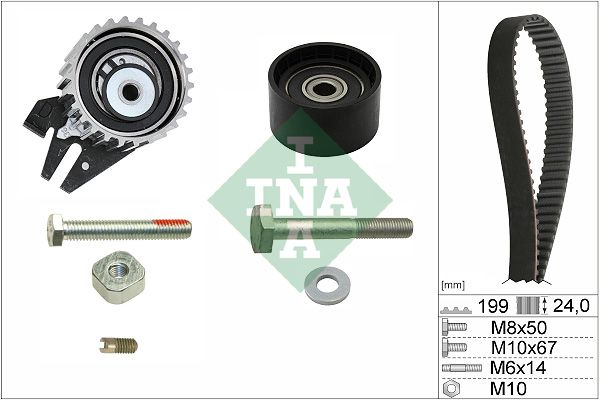 SCHAEFFLER INA 530 0562 10 Timing belt kit