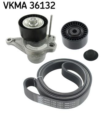 SKF VKMA 36132 V-ribbed belt set