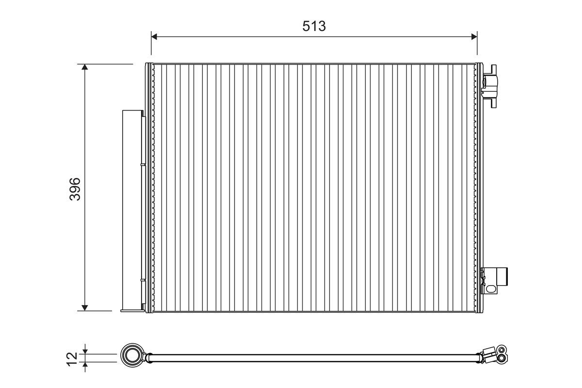 VALEO 814373 Condenser, air conditioning
