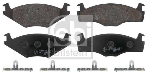 FEBI BILSTEIN 16076 Brake pad set, disc brake