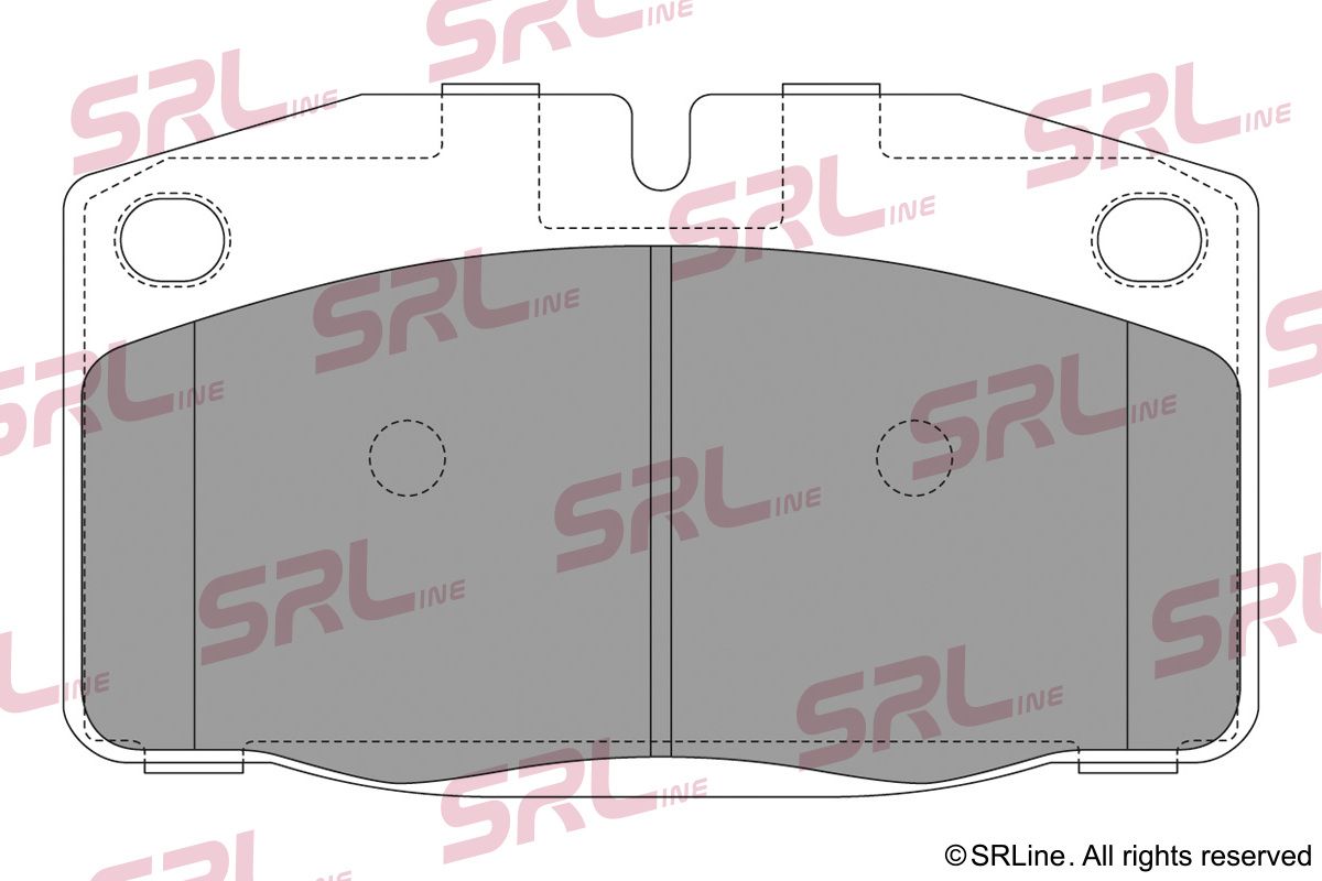 SRLINE S70-0114 Brake pad set, disc brake