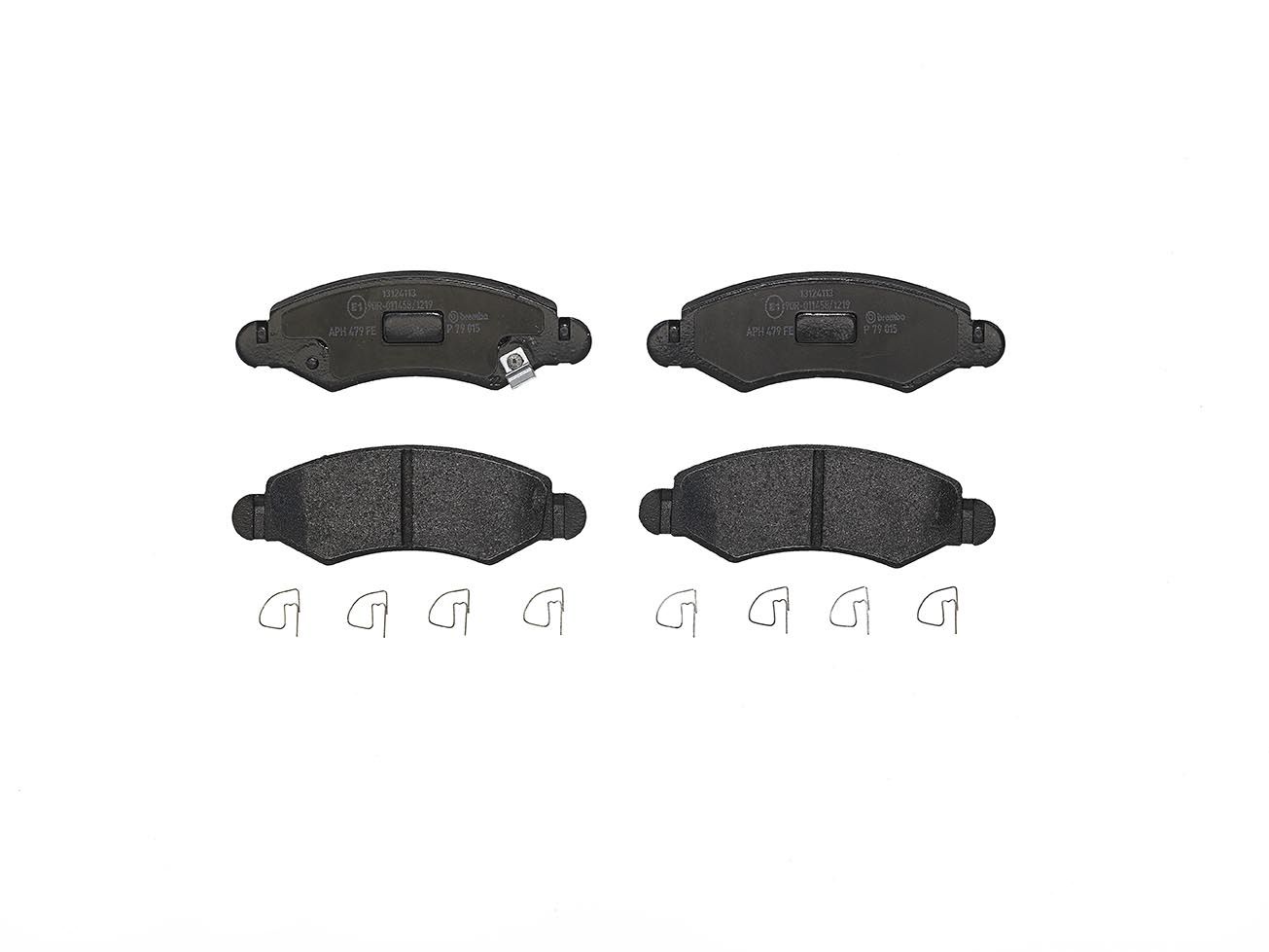 BREMBO P 79 015 Brake pad set, disc brake