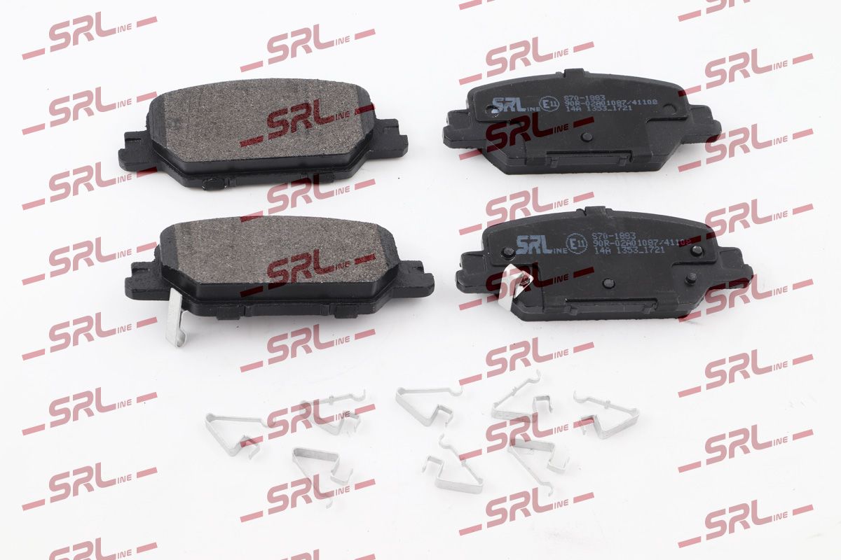 SRLINE S70-1883 Brake pad set, disc brake