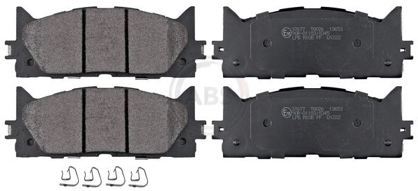 A.B.S. 37677 Brake pad set, disc brake