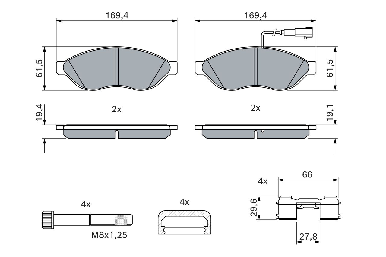 Brake Pad Set, disc brake-5