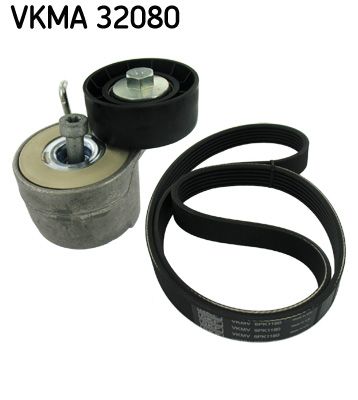 SKF VERTEVO VKMA 32080 V-ribbed belt set
