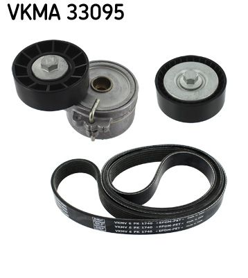 SKF VKMA 33095 V-ribbed belt set