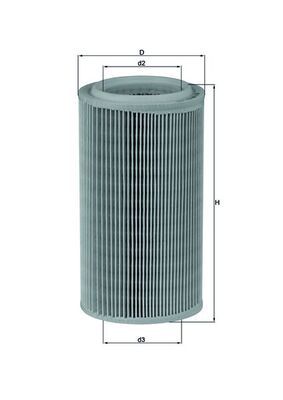 KNECHT LX 852 Air filter