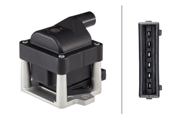 HELLA 5DA 358 000-711 Ignition coil