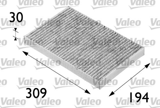 VALEO 698682 Filtras, salono oras