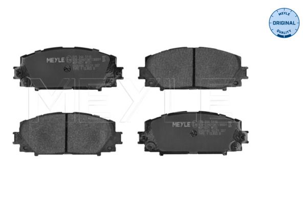 MEYLE 025 244 5116 Brake pad set, disc brake