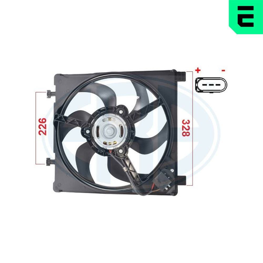 ERA 352123 Fan, engine cooling