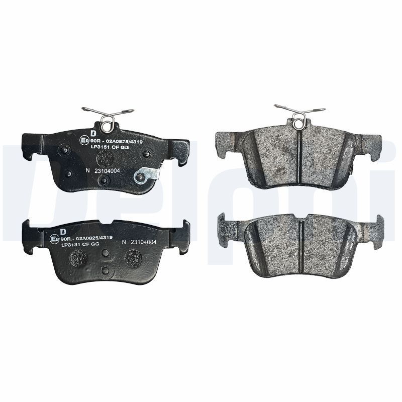DELPHI LP3151 Brake pad set, disc brake