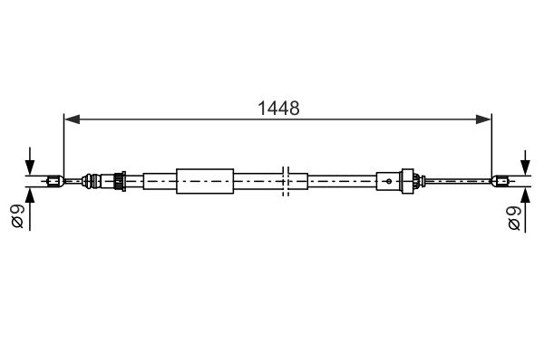 Cable Pull, parking brake-4