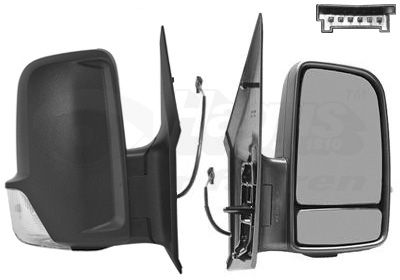 VAN WEZEL 3077828 Exterior mirror