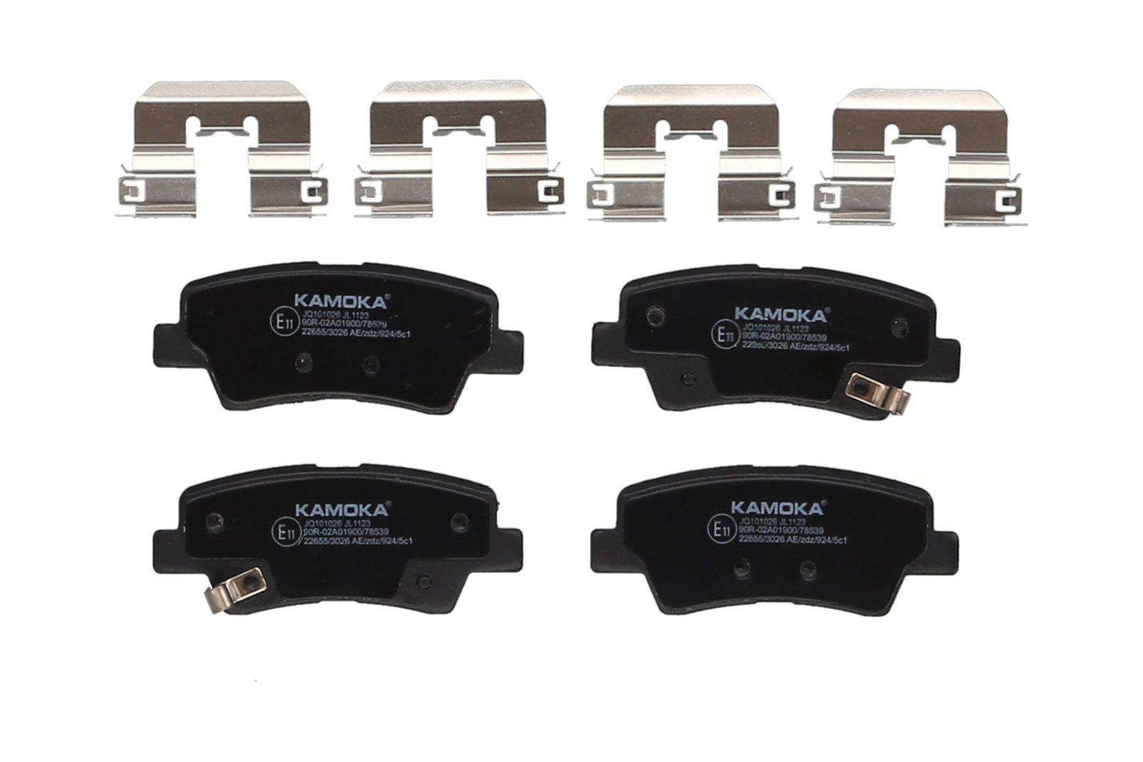 KAMOKA JQ101026 Brake pad set, disc brake