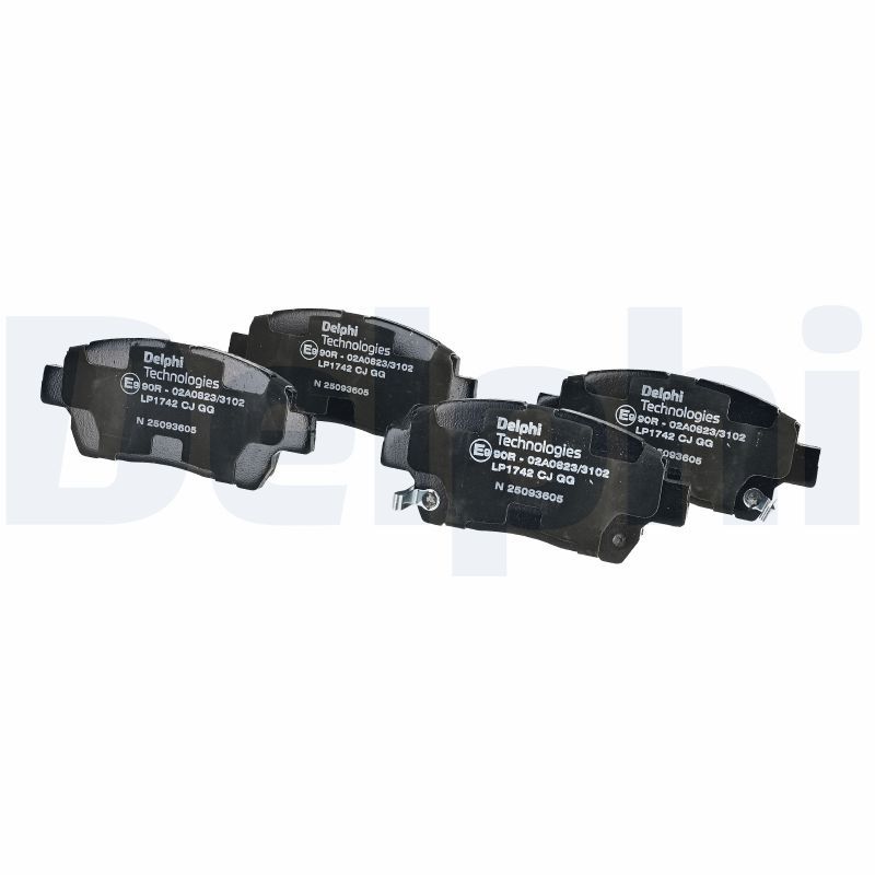 DELPHI LP1742 Brake pad set, disc brake