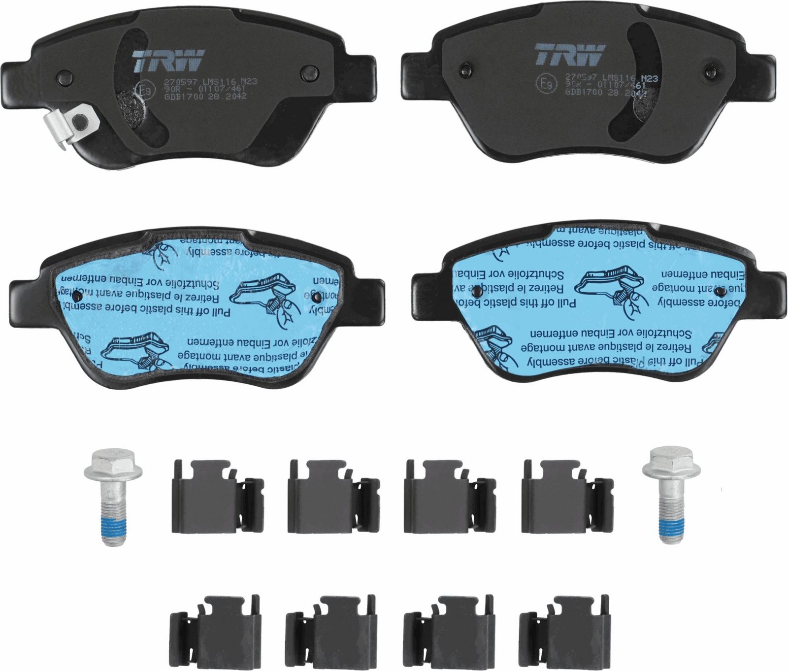 Brake Pad Set, disc brake-1