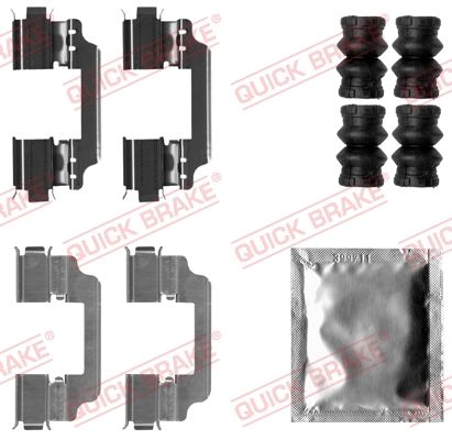 QUICK BRAKE 109-1861 Accessory kit, disc brake pad