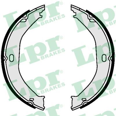LPR 09520 Brake shoe set, parking brake
