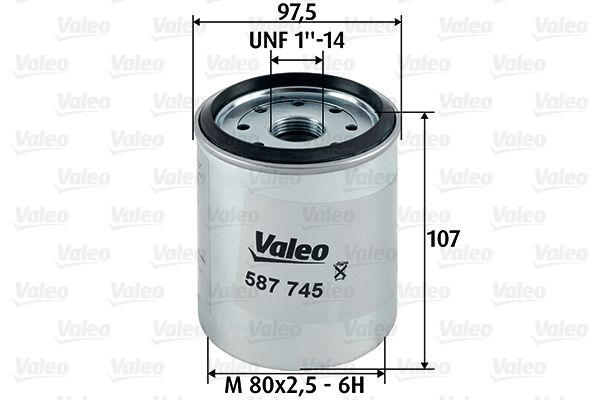 VALEO 587745 Fuel filter