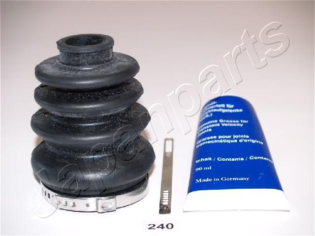 JAPANPARTS KB-240 Gofruotoji membrana, kardaninis velenas