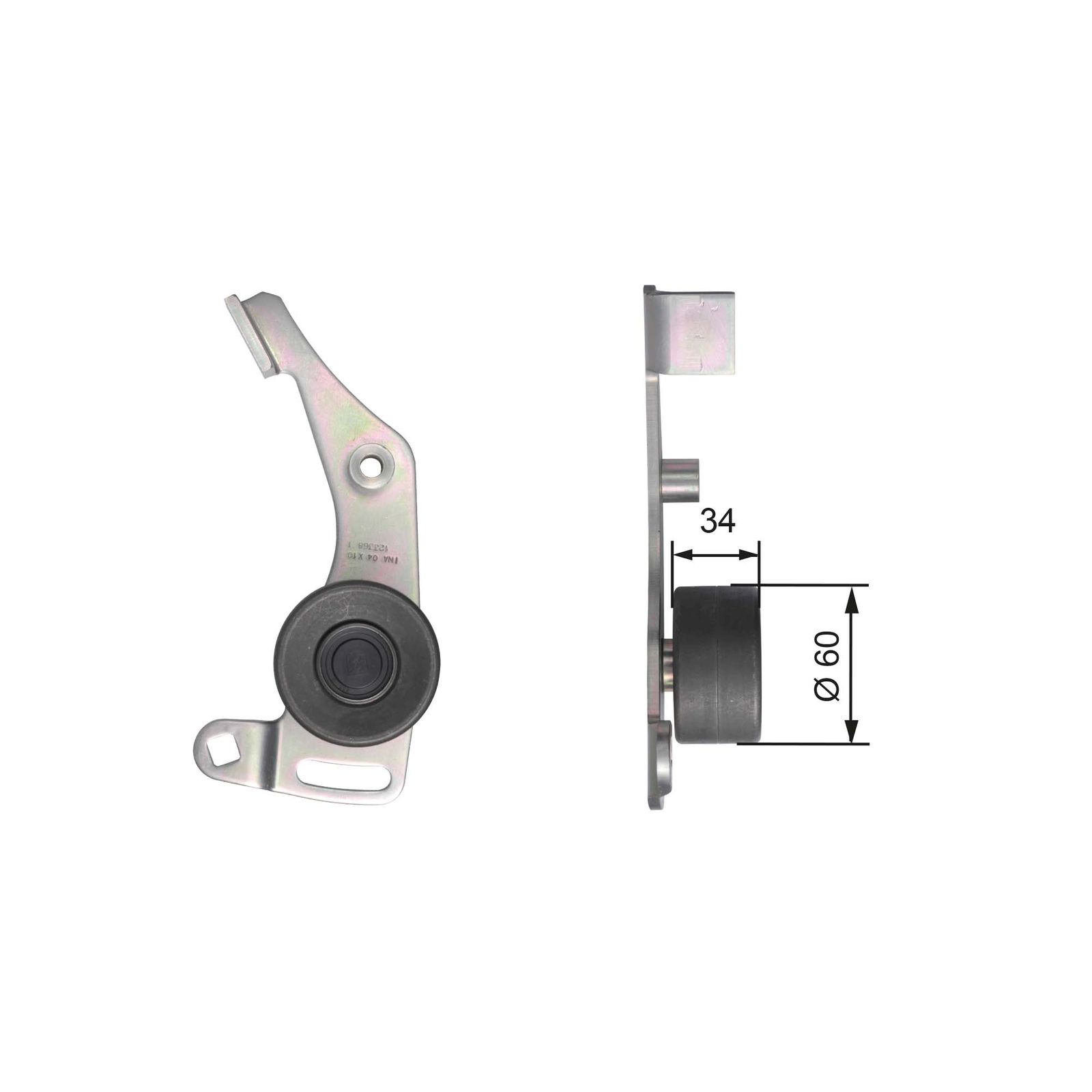 GATES T41137 Tensioner pulley, timing belt