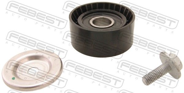 FEBEST 2487-001 Tensioner pulley, v-ribbed belt