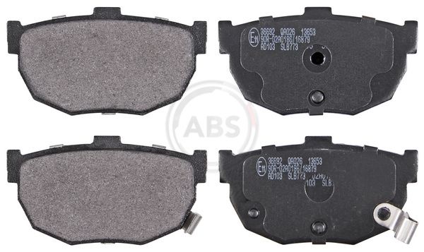 A.B.S. 36692 Brake pad set, disc brake