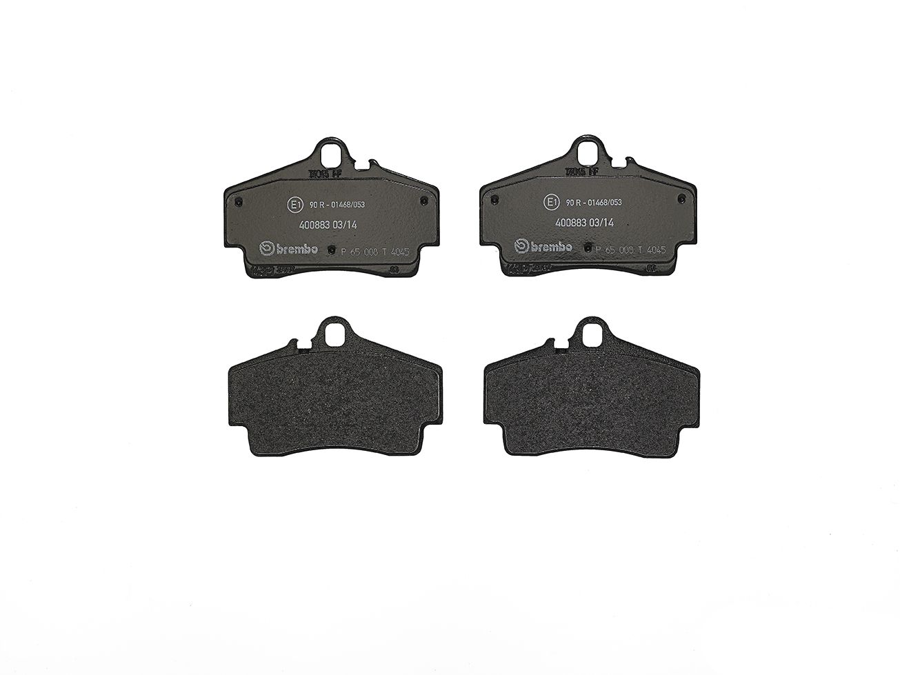 BREMBO P 65 008 Brake pad set, disc brake