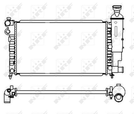 Radiator, engine cooling-4