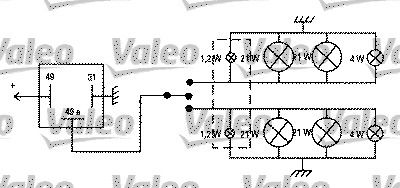 VALEO 641422 Flasher unit