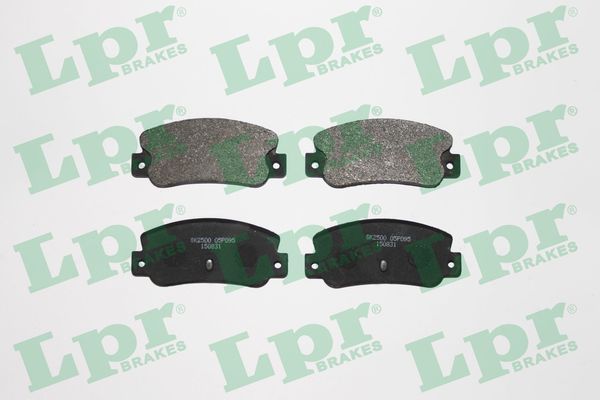LPR 05P095 Brake pad set, disc brake