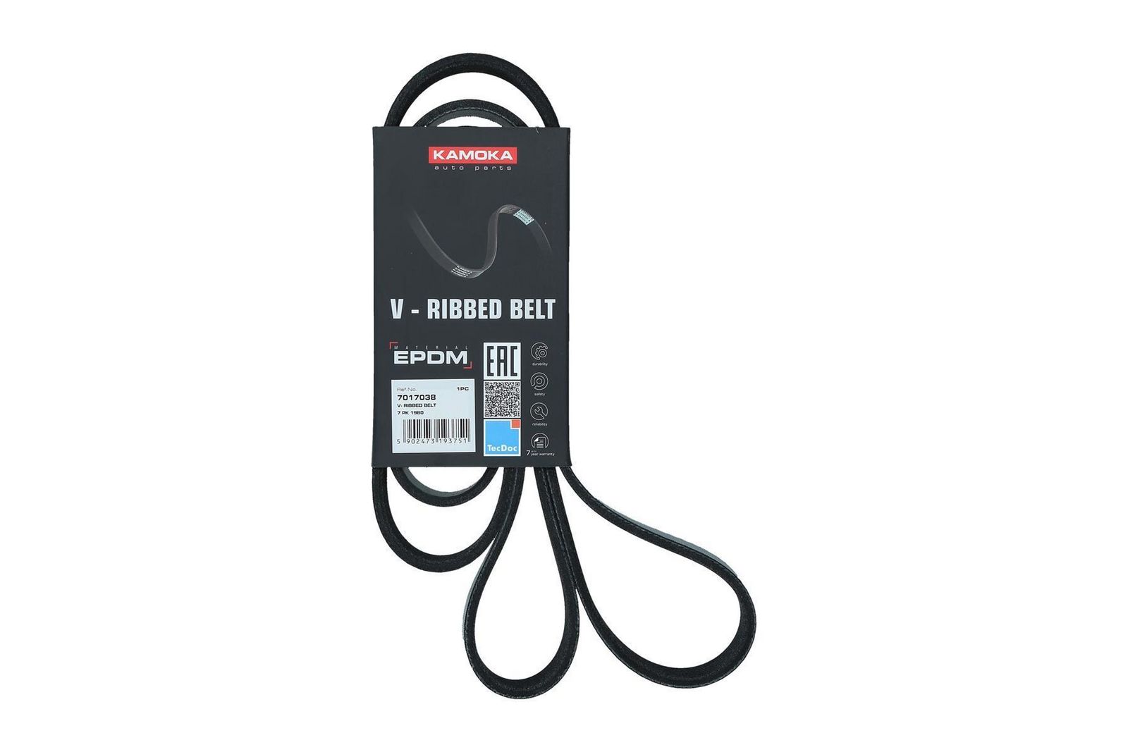 KAMOKA 7017038 V-ribbed belt