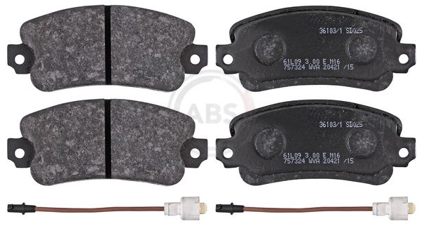 A.B.S. 36103/1 Brake pad set, disc brake